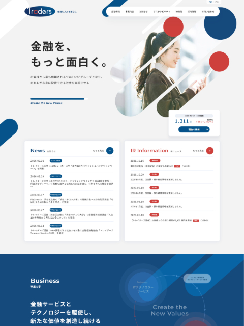 トレイダーズホールディングス株式会社